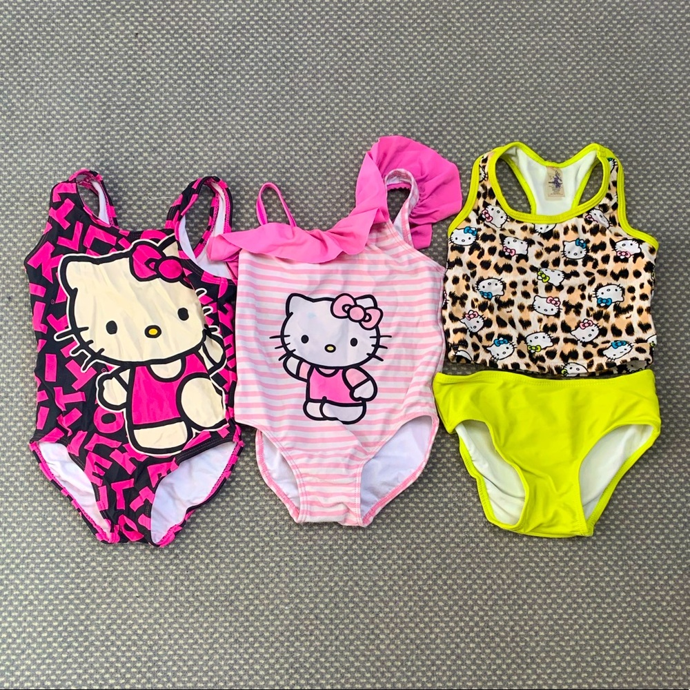 Toddler Girls Bathing Suit Bundle